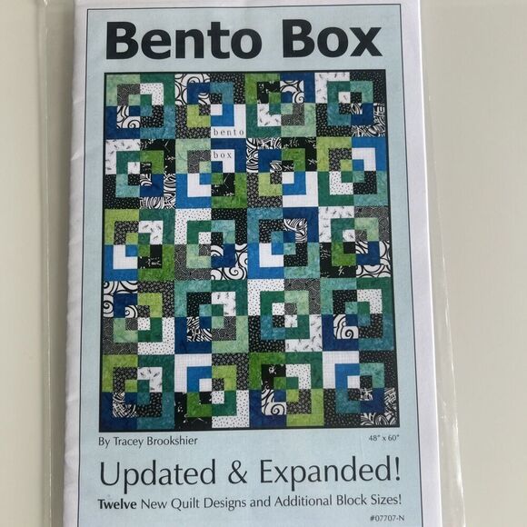 Bento Box By Tracey Brookshier & Scrapmania By Sally Schneider Quilting Patterns - Picture 2 of 5